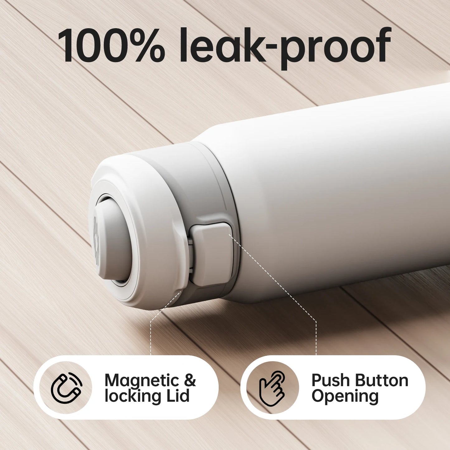 Hydration Meets Innovation – The Magnetic Lid Water Bottle You’ll Love
