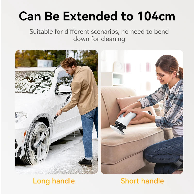 Spin&Shine™ 7-in-1 Cordless Power Scrubber