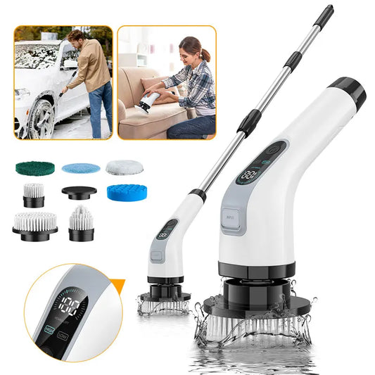 Spin&Shine™ 7-in-1 Cordless Power Scrubber