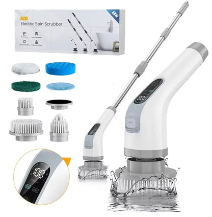 Spin&Shine™ 7-in-1 Cordless Power Scrubber